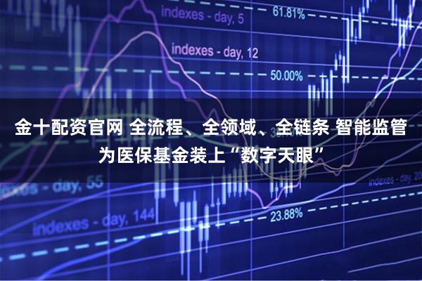 金十配资官网 全流程、全领域、全链条 智能监管为医保基金装上“数字天眼”